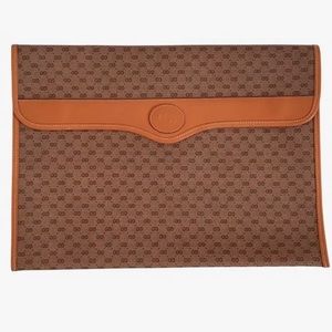 1980s Vintage Gucci Clutch Bag Document Holder 🤍